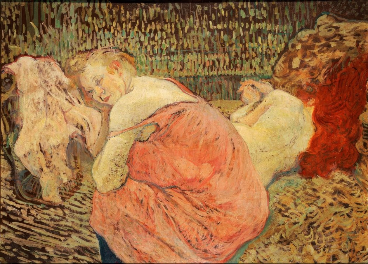 Dva kamarádi od Henri de Toulouse Lautrec