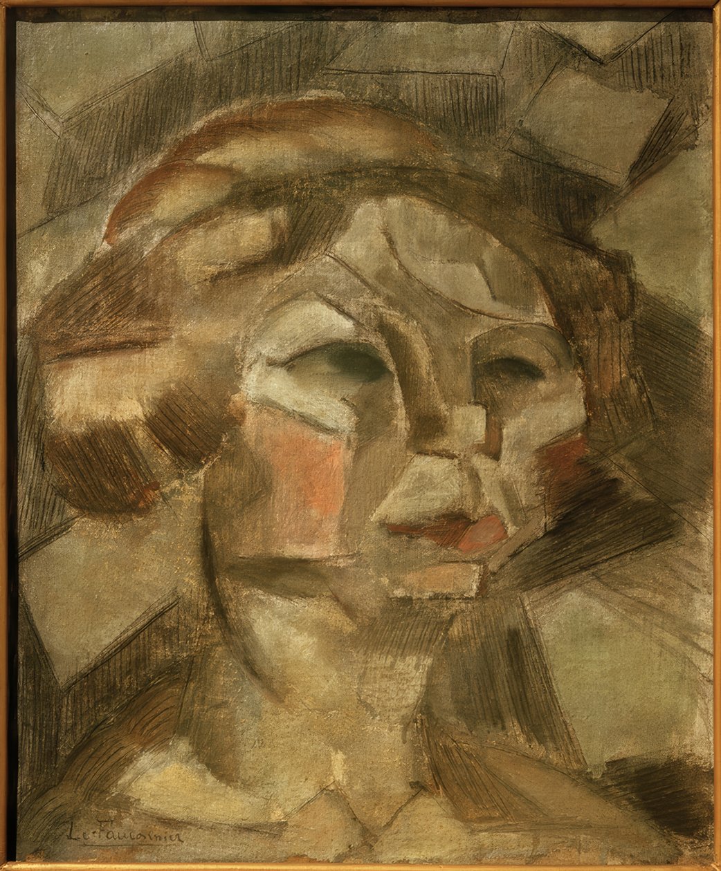 Studie pro šéfa L’abondance od Henri Victor Gabriel Le Fauconnier