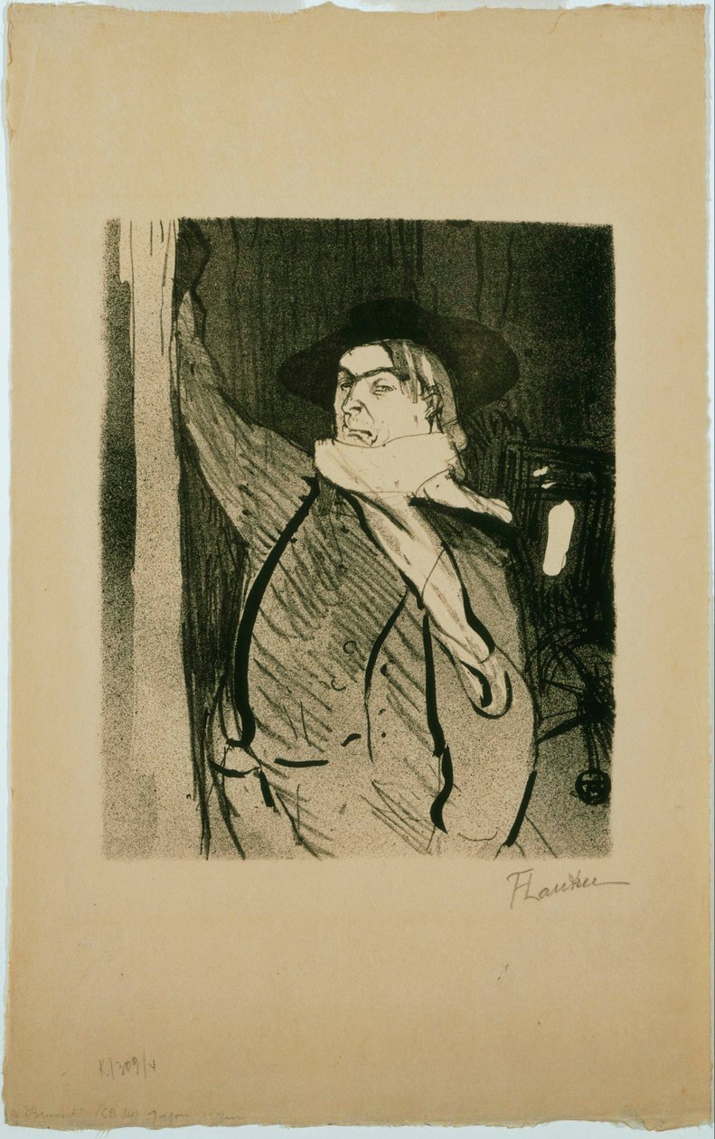 Aristide Bruant od Henri de Toulouse Lautrec