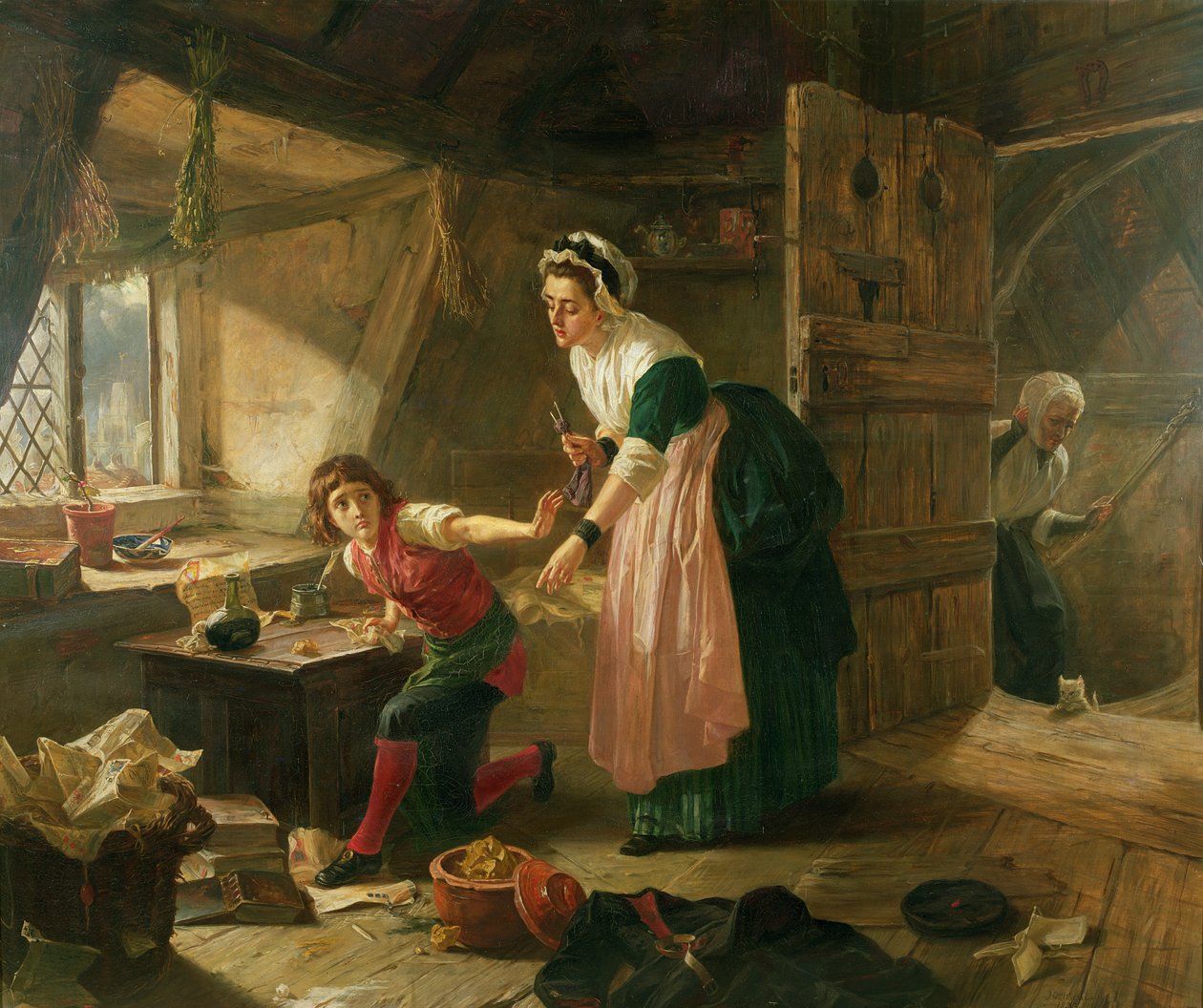 Chatterton 1765 (olej na plátně) od Henrietta Mary Ward