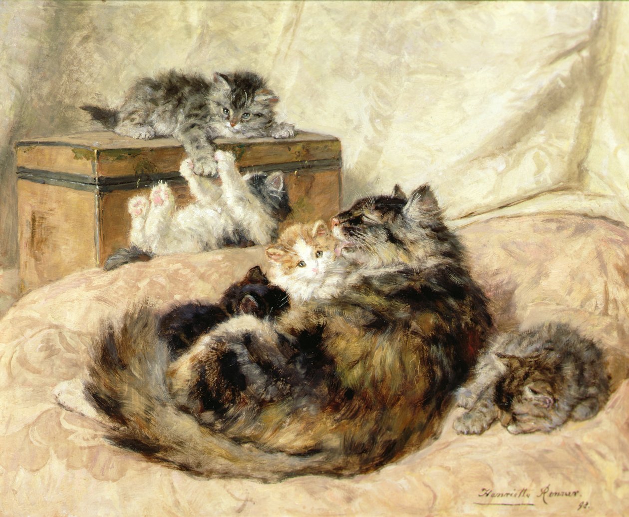Mateřská péče od Henriëtte Ronner Knip
