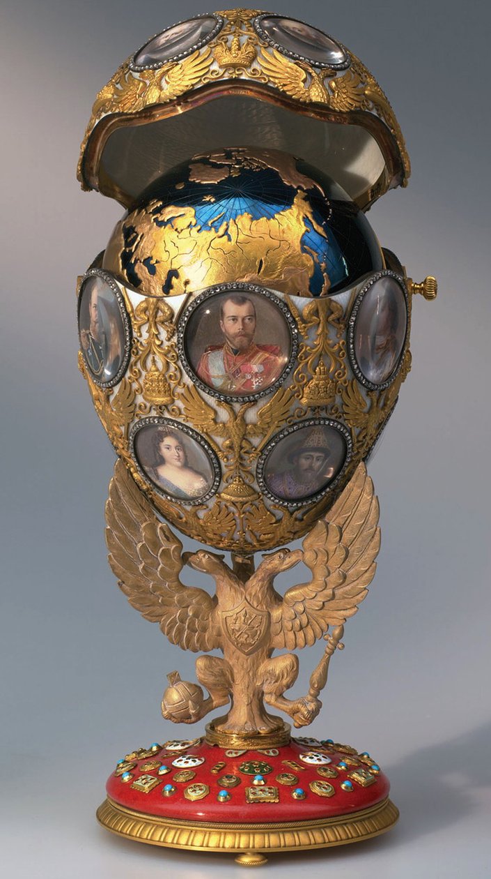 The Tercentenary of Romanoffs House Egg, 1913 od Henrik Immanuel Wigström