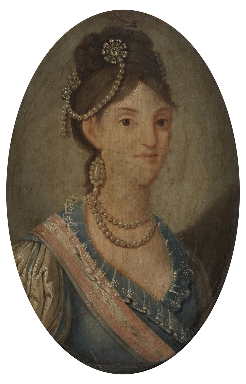 Carlota Joaquina, královna Spojeného království Portugalska a Brazílie a Algarvů od Henrique Jose da Silva