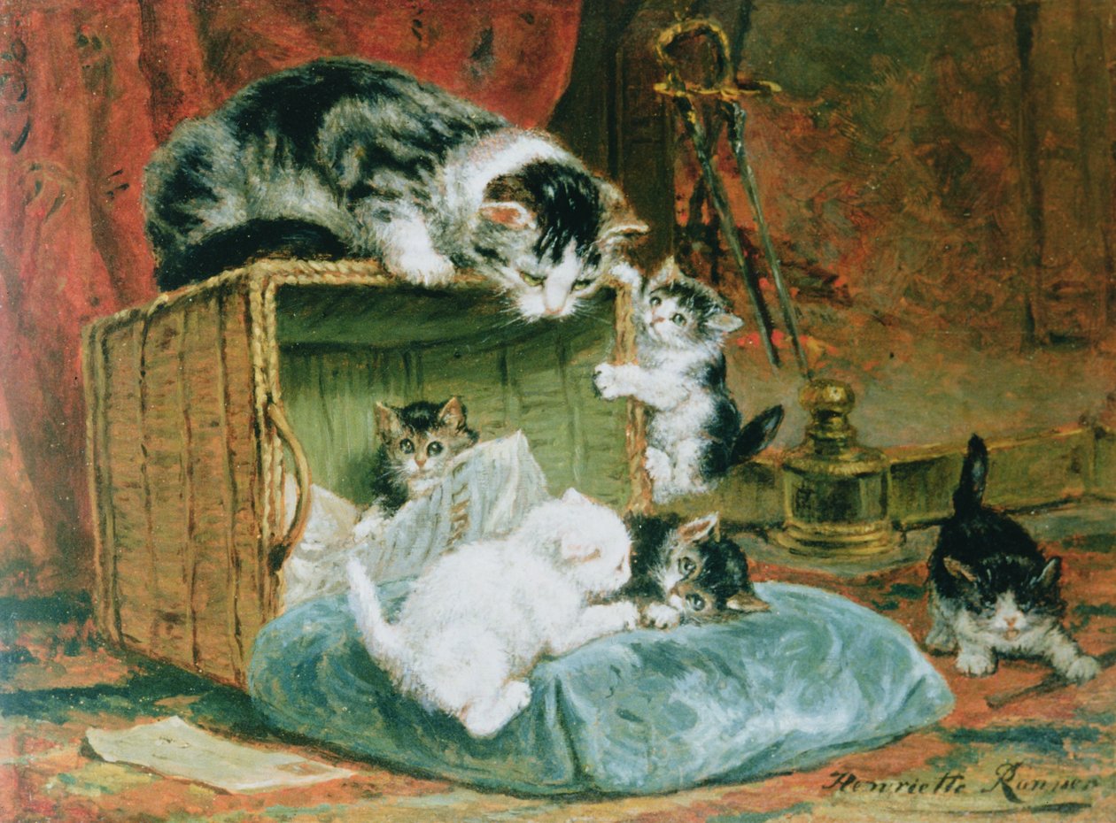 Doba hraní (wc na papíře) od Henriëtte Ronner Knip