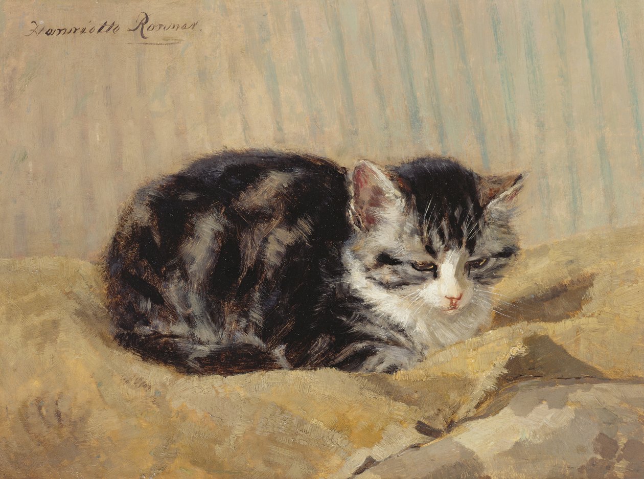 Tabby od Henriëtte Ronner Knip