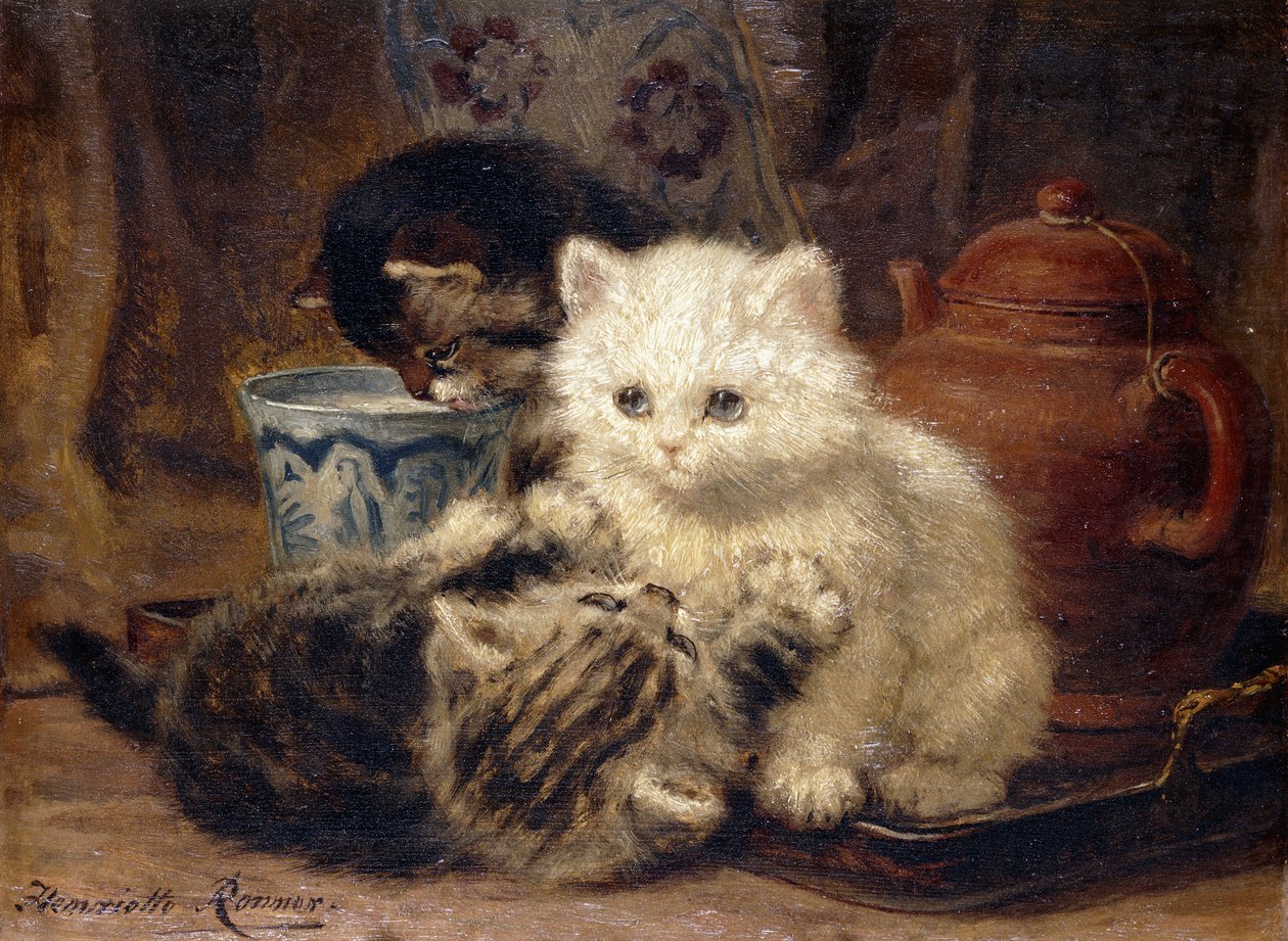 Odpolední čaj, od Henriëtte Ronner Knip