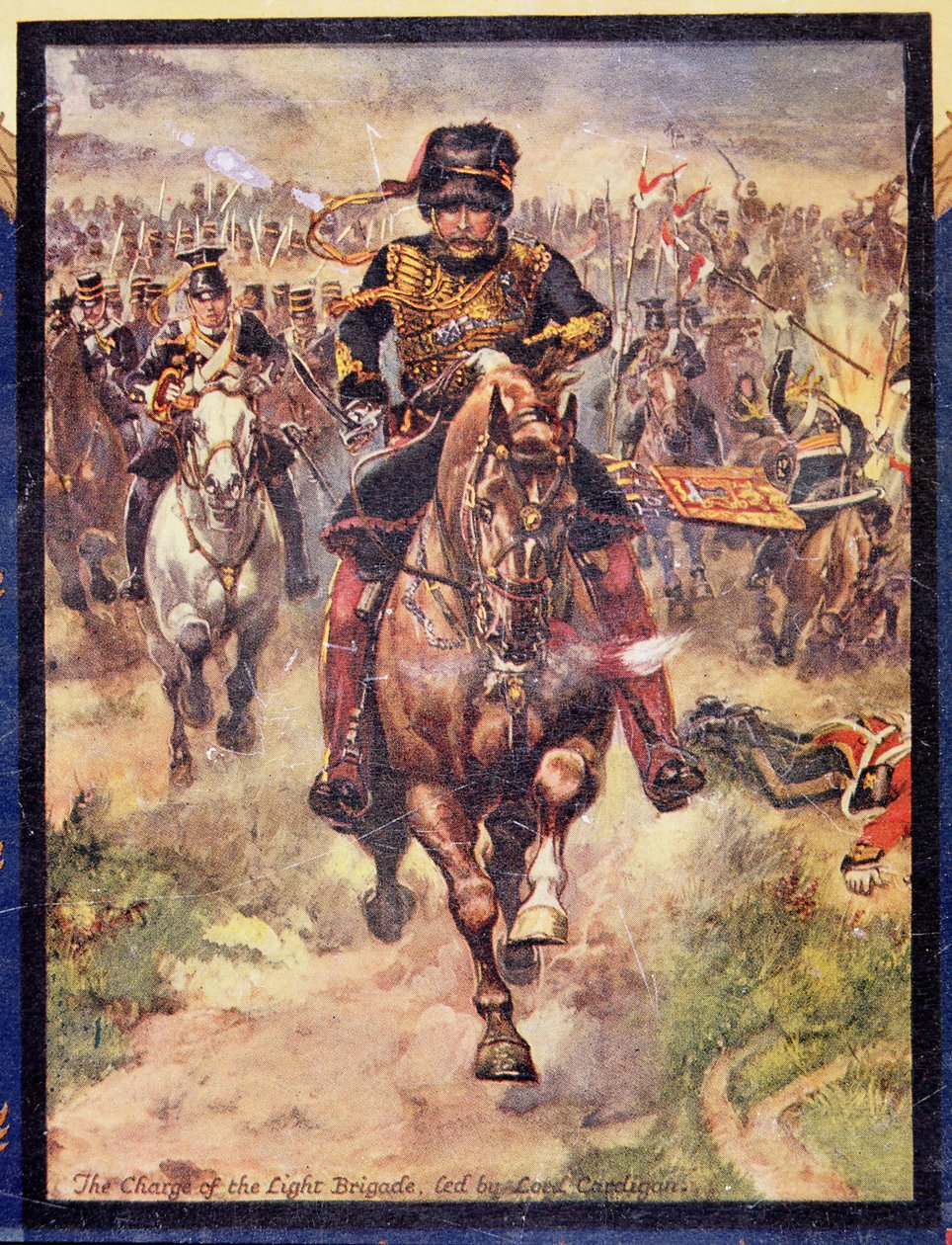 The Charge of the Light Brigade pod vedením lorda Cardigana, ilustrace ke 