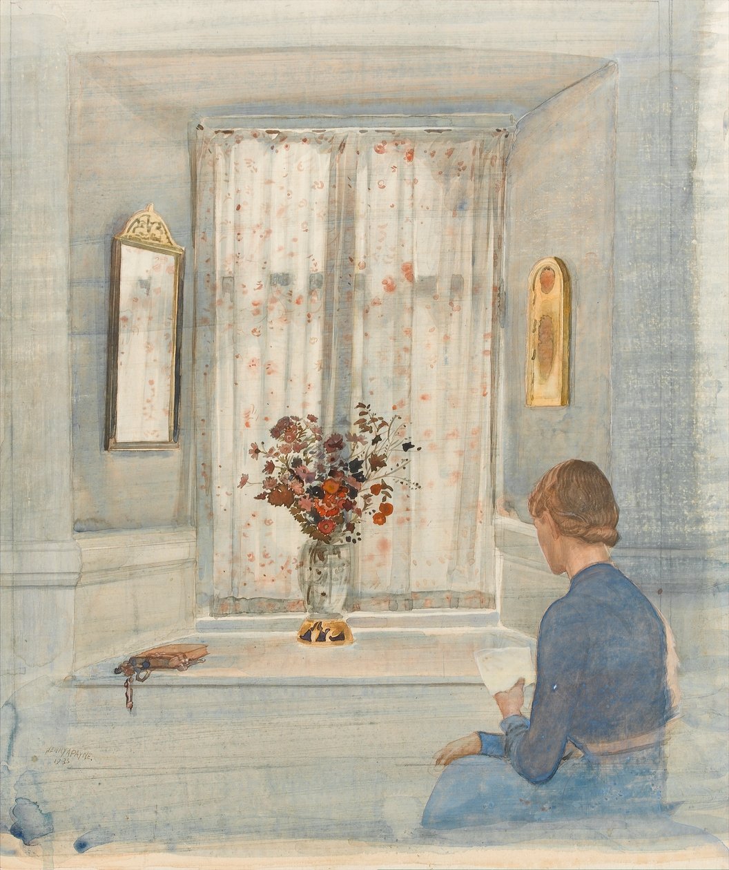The Letter Reader, 1935 od Henry A. Payne