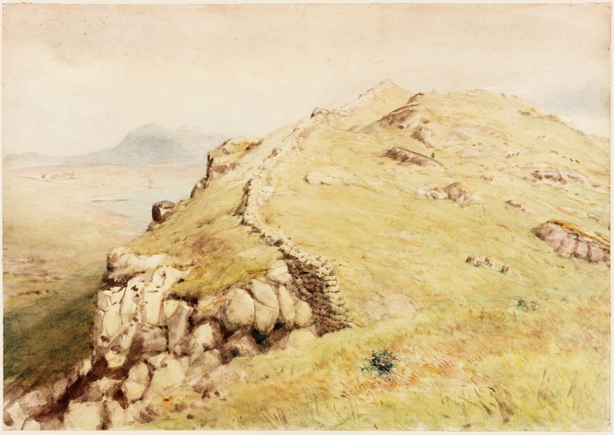 Steel-Rigg (tužka a akvarel na papíře (nalepeno na kartě)) od Henry Burdon Richardson