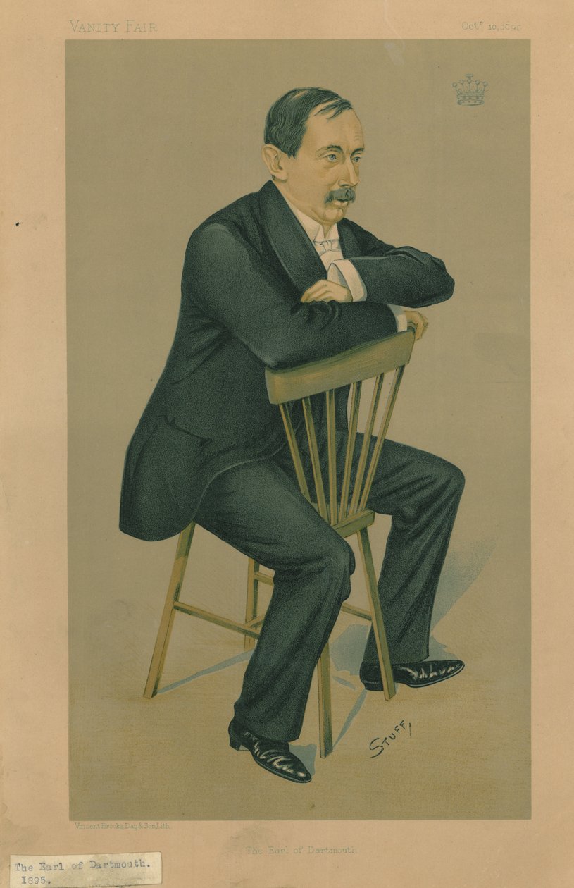 Hrabě z Dartmouthu, 1895 od Henry Charles Seppings Wright