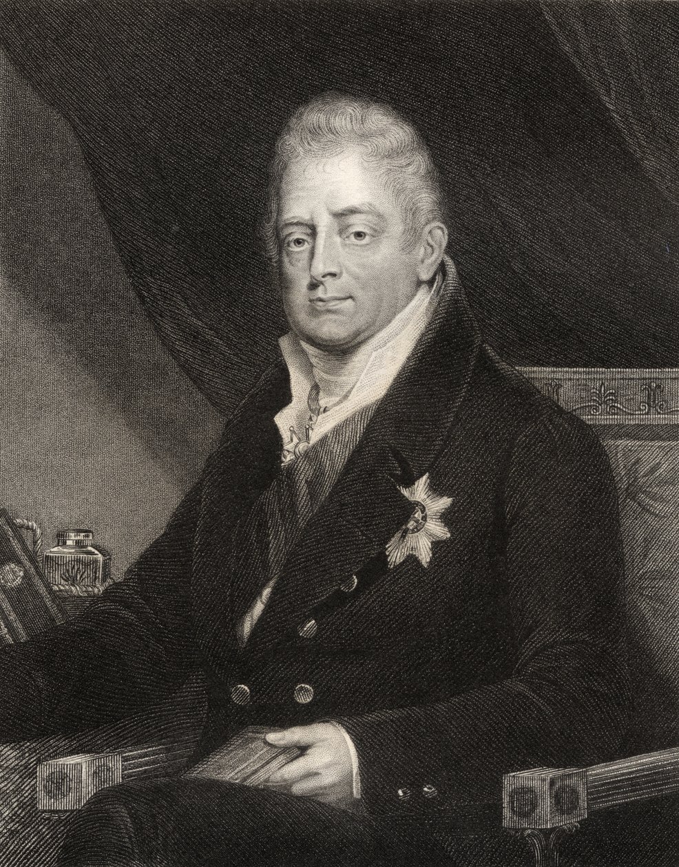 King William IV, vyrytý J. Cochranem, z 