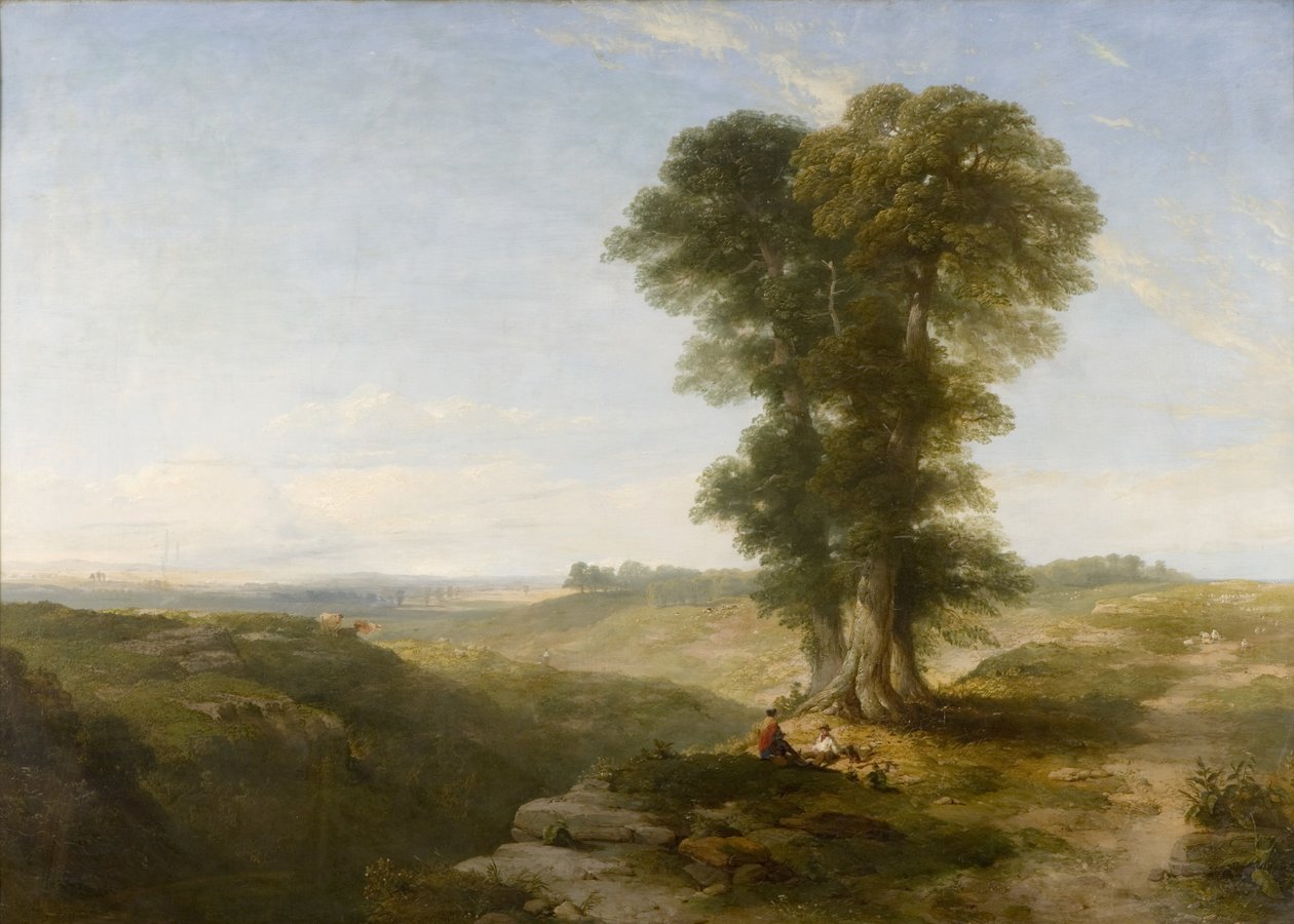 Mansfield Forest - poledne od Henry Dawson