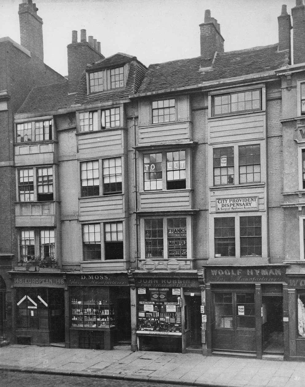 Aldersgate Street, kolem roku 1879 od Henry Dixon