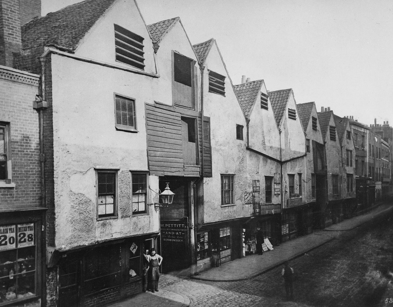 Bermondsey Street, kolem roku 1881 od Henry Dixon
