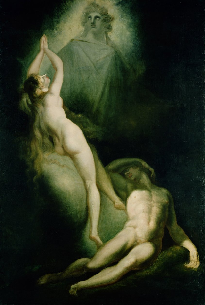 Stvoření Evy, 1791-93 od Johann Heinrich Füssli