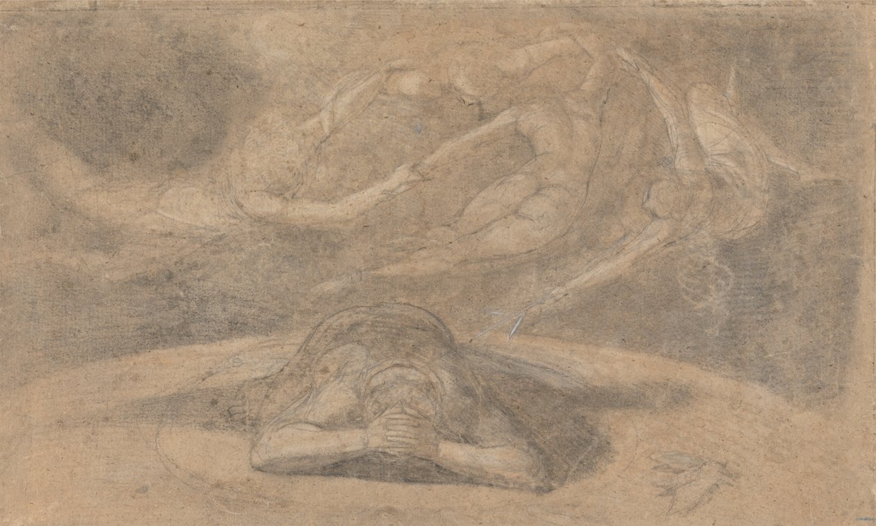 Sen rolníků, ztracený ráj, kniha 1, 781-8 od Johann Heinrich Füssli