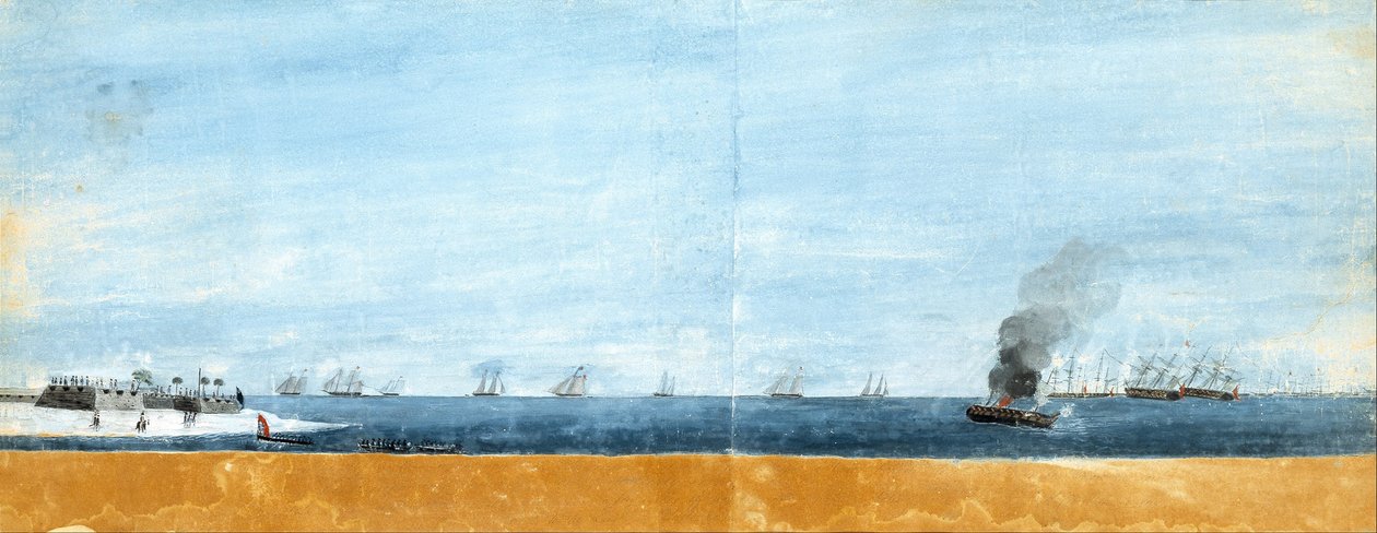 Ráno po útoku na ostrově Sullivans, 29. června 1776 od Henry Gray
