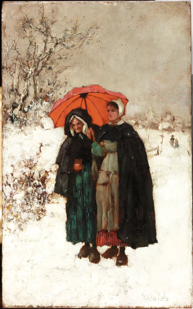 Vánoční ráno, kolem roku 1900 od Henry John Yeend King