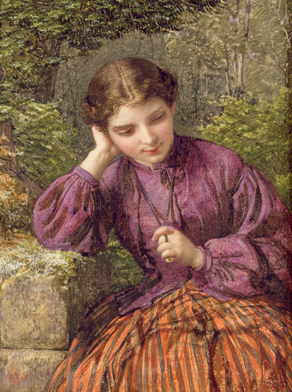Tajemství lesa, 1868 od Henry Le Jeune