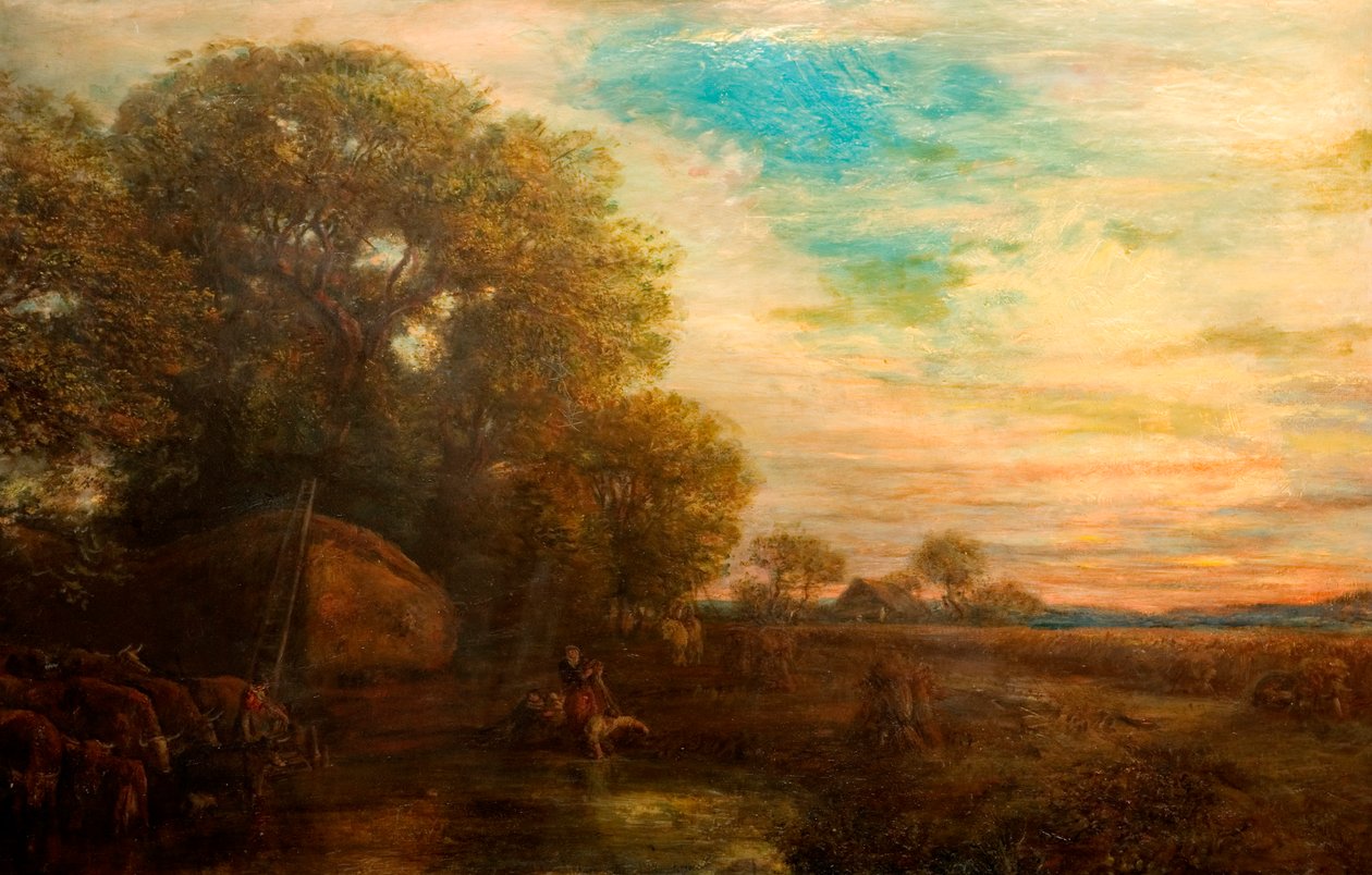 Podzimní večer, polovina 19. století od Henry Mark Anthony