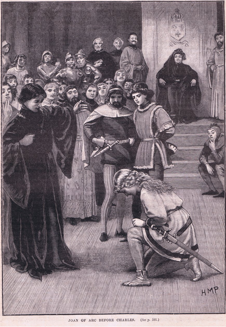 Johanka z Arku před Karlem 1429 od Henry Marriott Paget