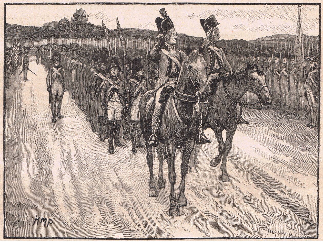 Kapitulace lorda Cornwallise, Yorktown AD 1781 od Henry Marriott Paget