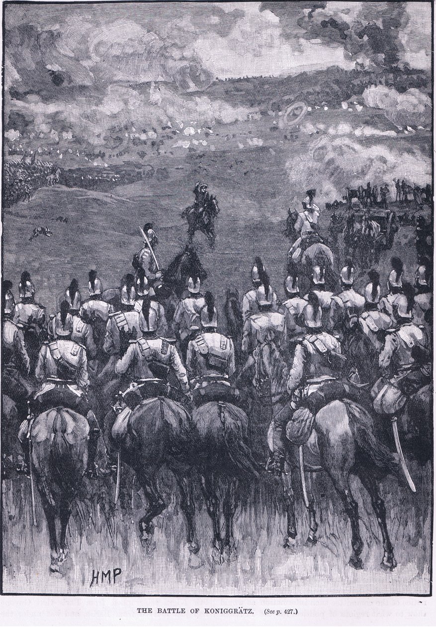 Bitva u Koniggratzu 1866 našeho letopočtu od Henry Marriott Paget