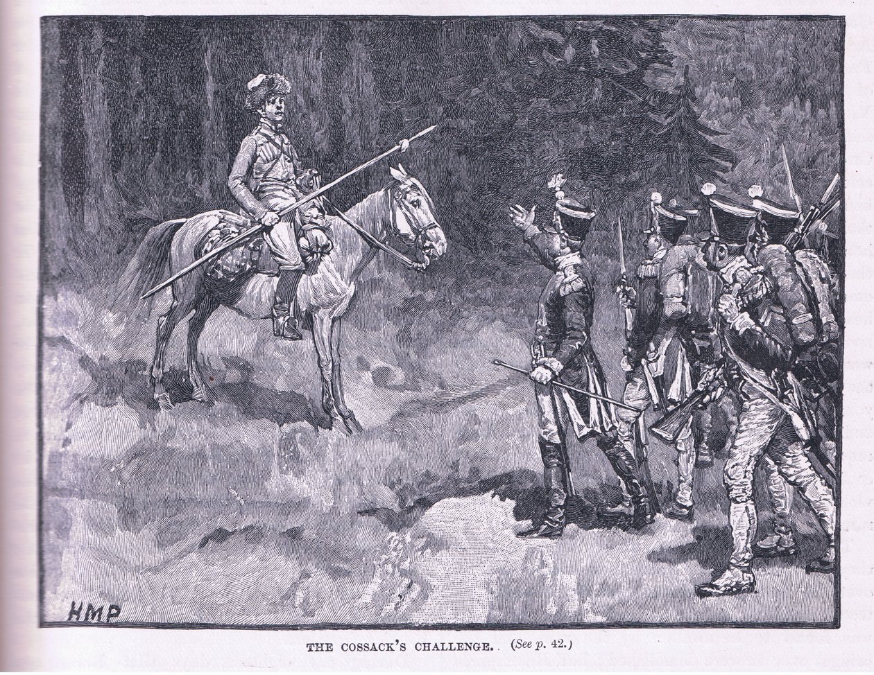 Výzva kozáků od Henry Marriott Paget