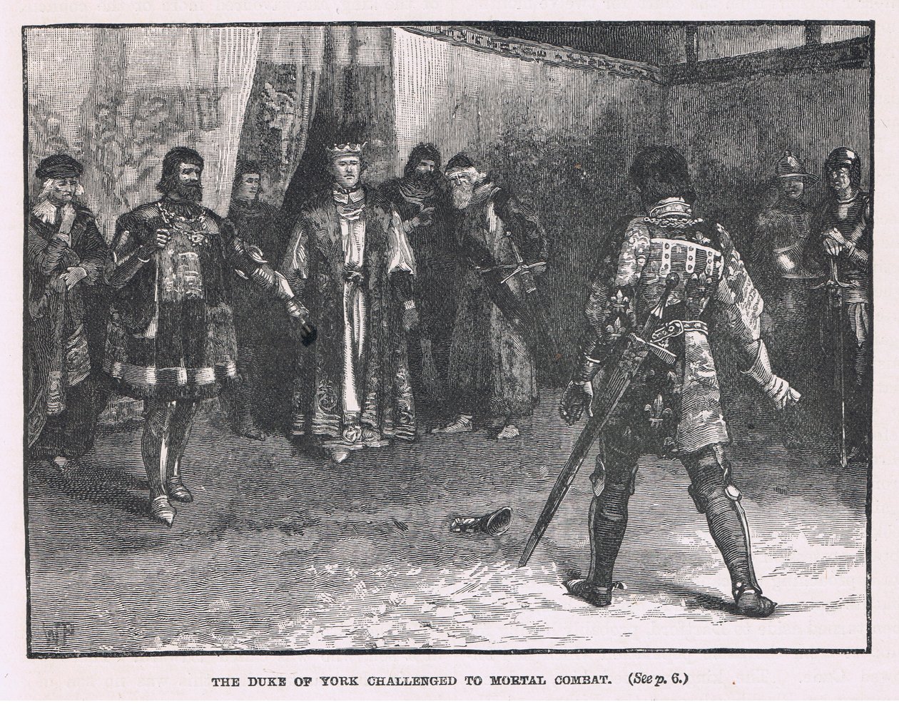 Vévoda z Yorku vyzval v roce 1451 k mortal kombat od Henry Marriott Paget
