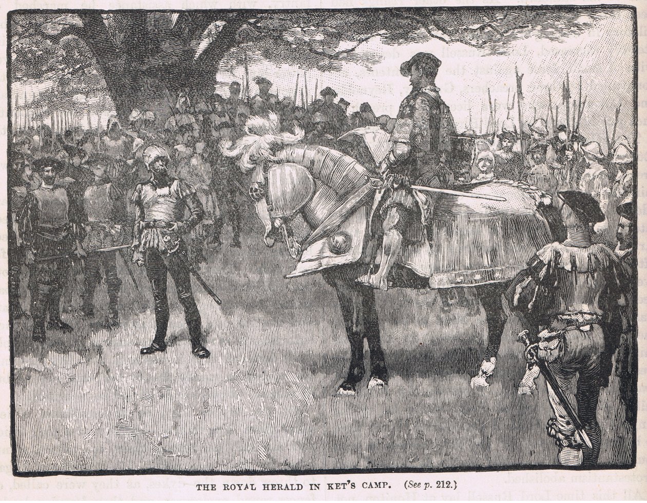 Královský herold v Ketově táboře 1549 od Henry Marriott Paget