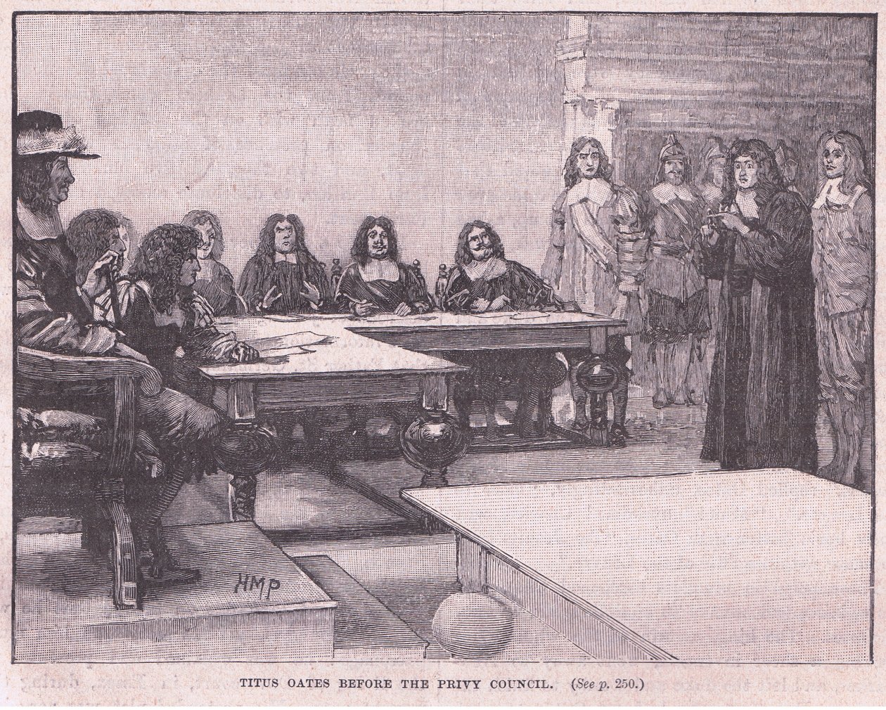 Titus před tajnou radou od Henry Marriott Paget