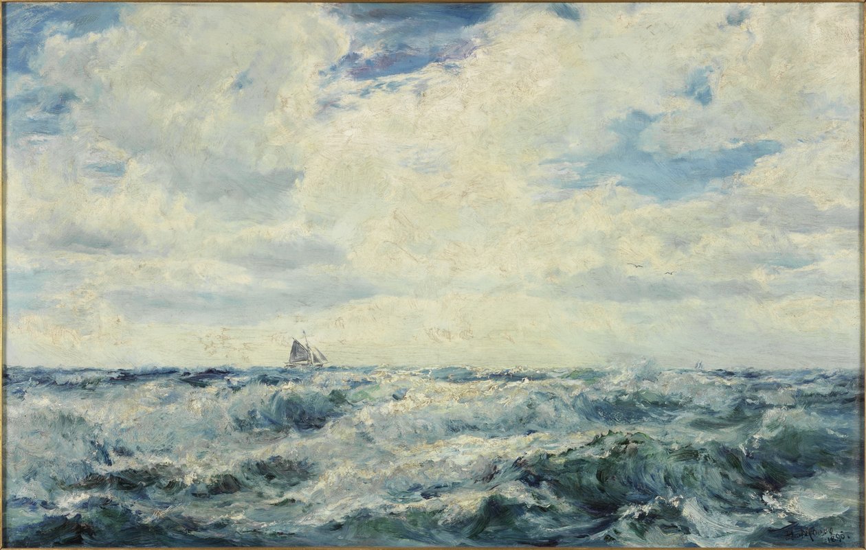 Zlomené počasí, Severní pobřeží Cornwallu od Henry Moore