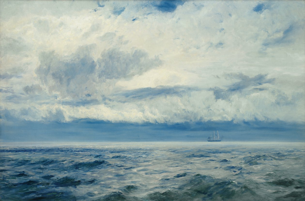 Storm Brewing, 1890 od Henry Moore