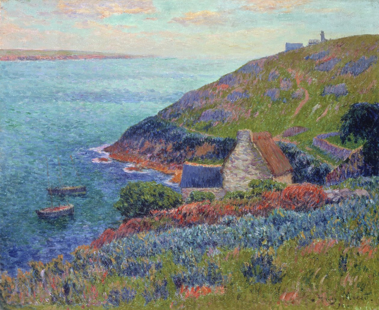 Biskajský záliv, Bretaň od Henry Moret