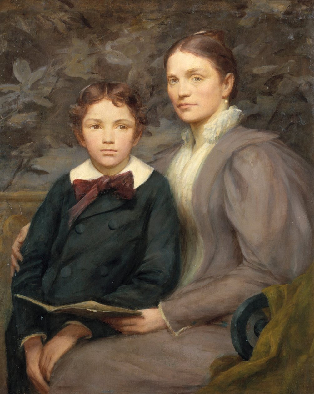 Paní William T. Evans a její syn od Henry O. Walker