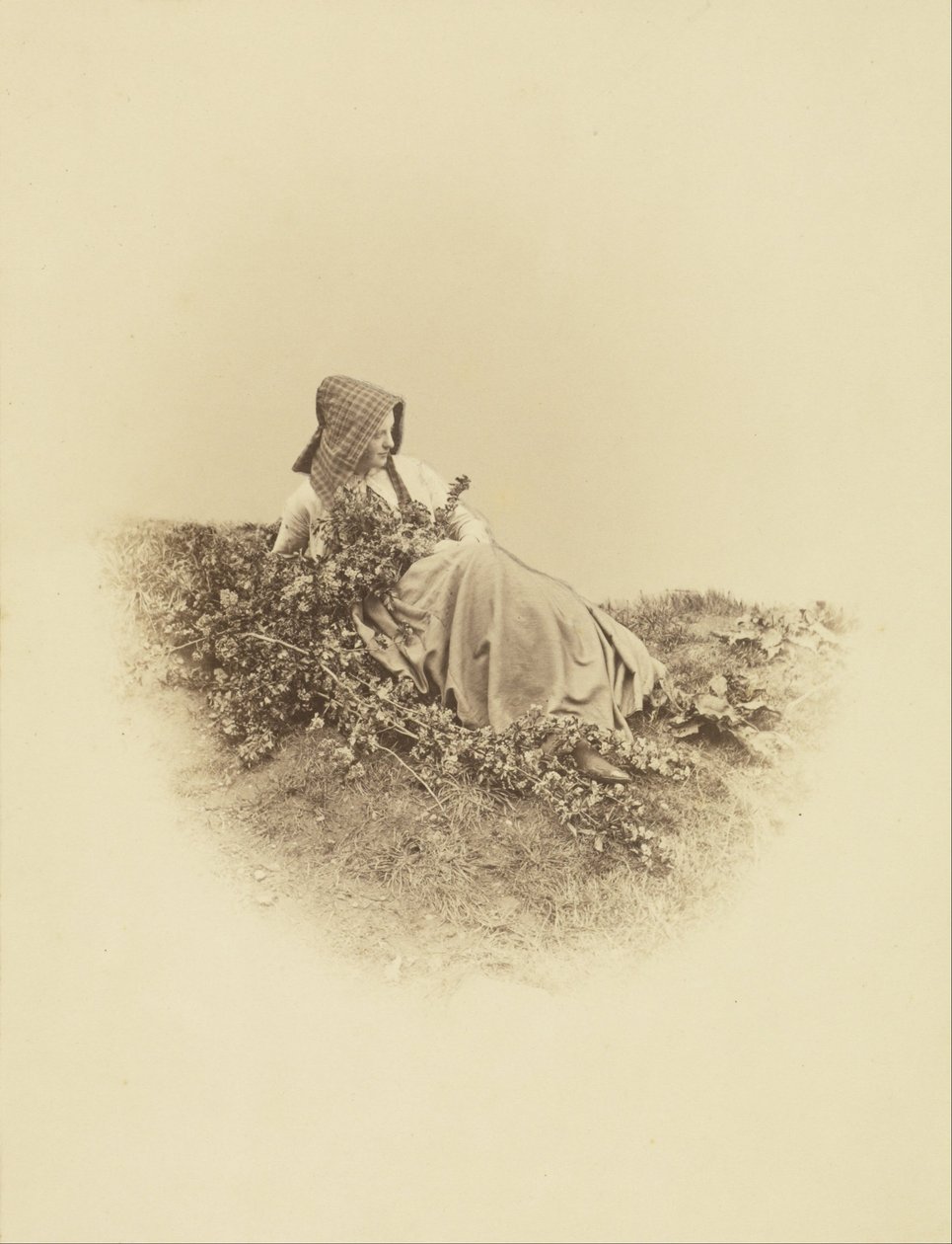 Sběrač májů od Henry Peach Robinson