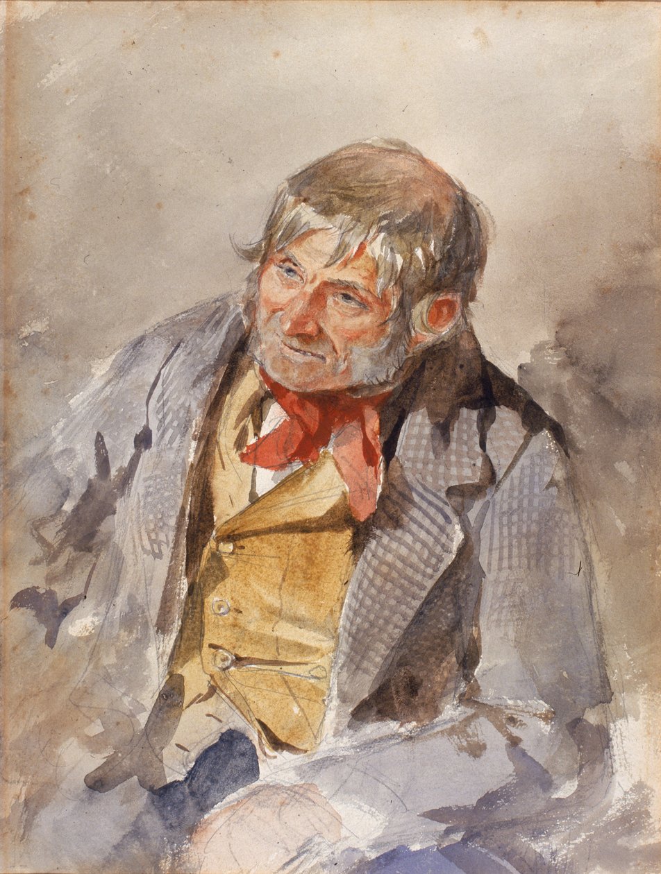 A Cullercoats Fisherman (tělová barva) od Henry Perlee Parker