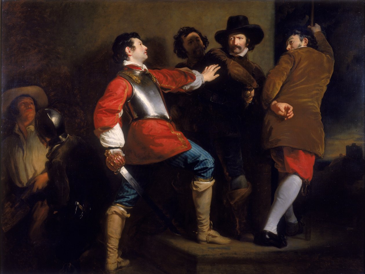 Objev spiknutí střelného prachu a dopadení Guye Fawkese, c.1823 od Henry Perronet Briggs