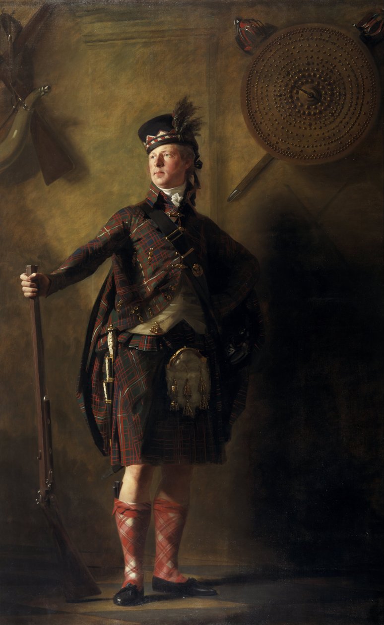 Plukovník Alastair Ranaldson Macdonell z Glengarry (1771). od Henry Raeburn