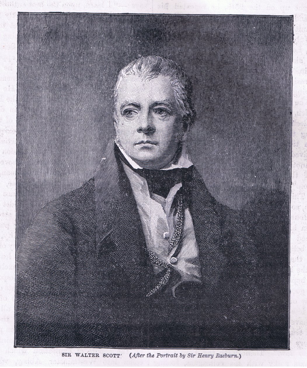 Sir Walter Scott od Henry Raeburn