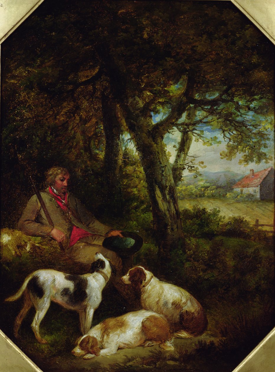 Unavený sportovec od Henry Robert Morland
