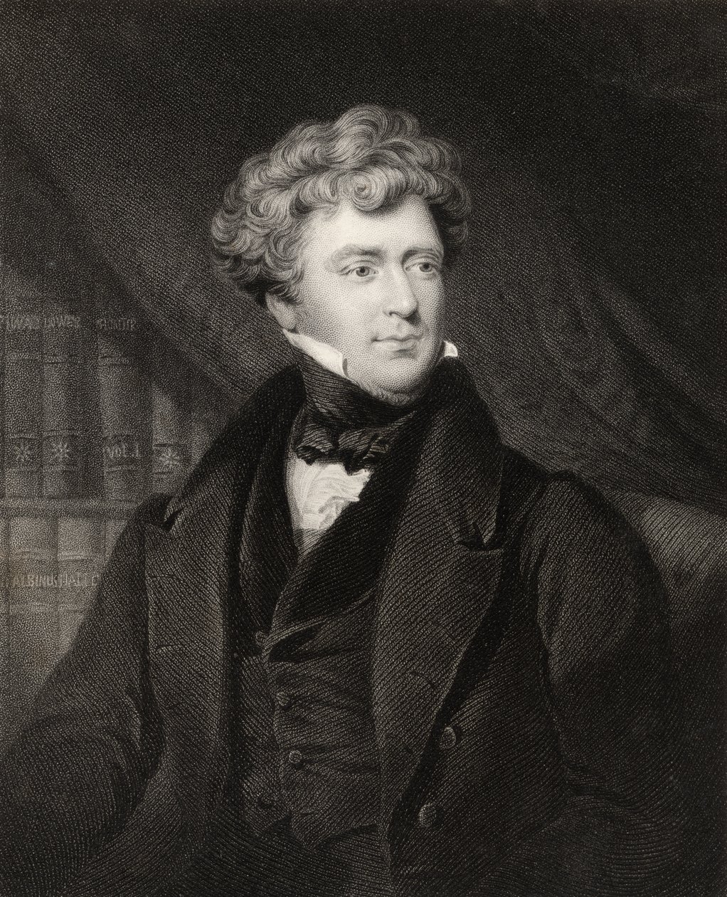 James Blundell, vyrytý J. Cochranem, z 
