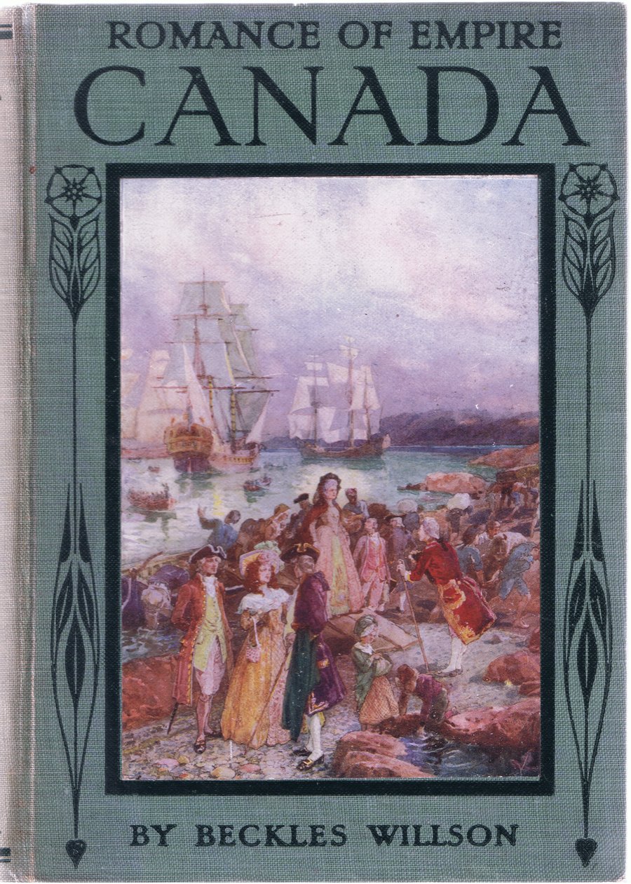Přední strana obálky Romance of Canada, c.1920 od Henry Sandham