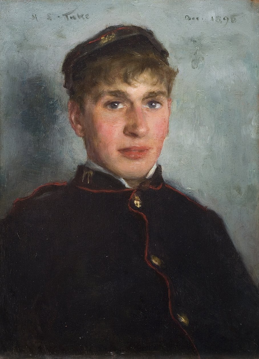 Portrét Williama J. Martina, 1890 od Henry Scott Tuke