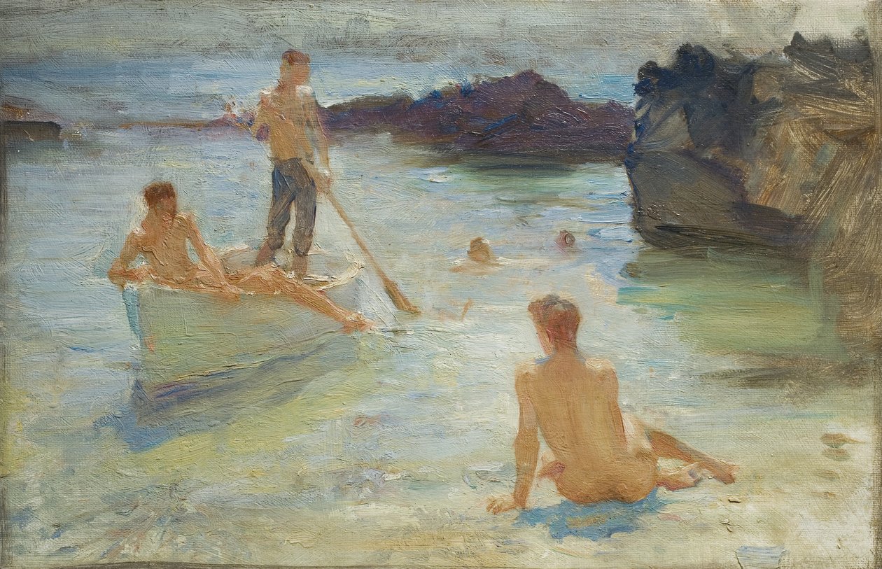 Studie pro ranní nádheru, kolem roku 1921 od Henry Scott Tuke