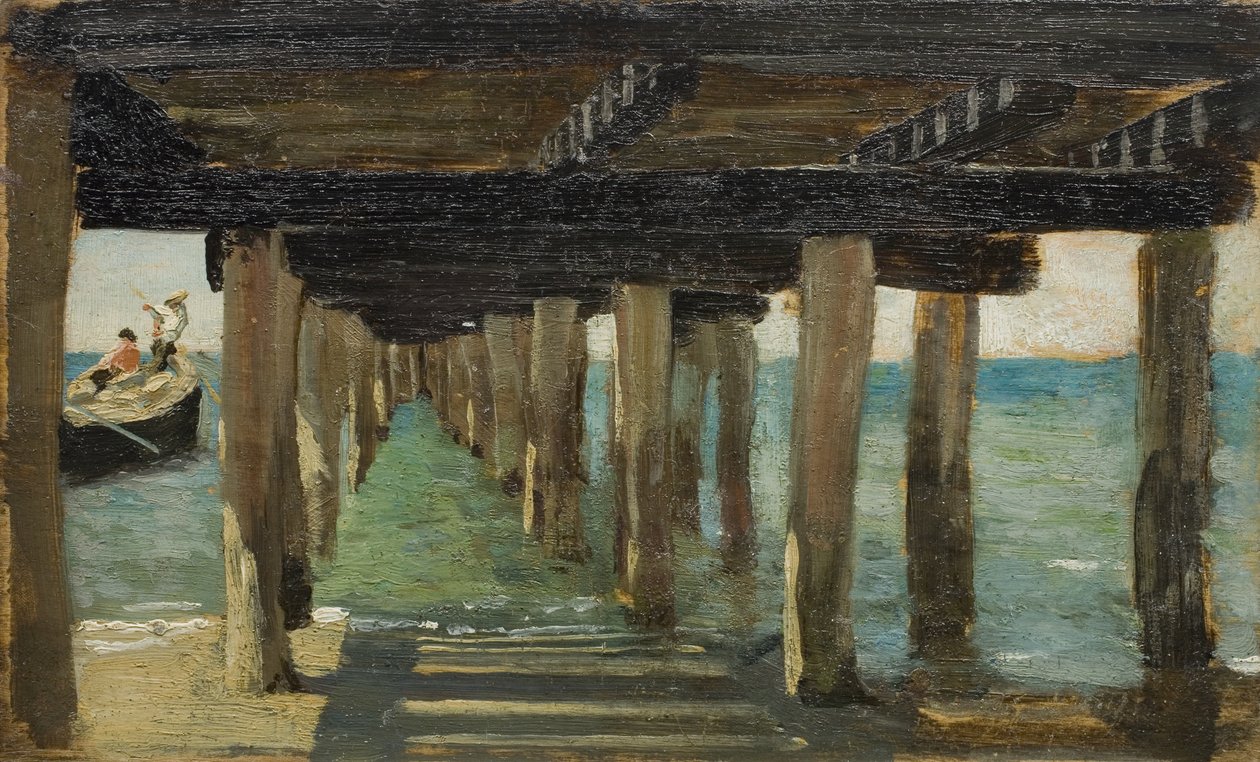 Pod molem od Henry Scott Tuke
