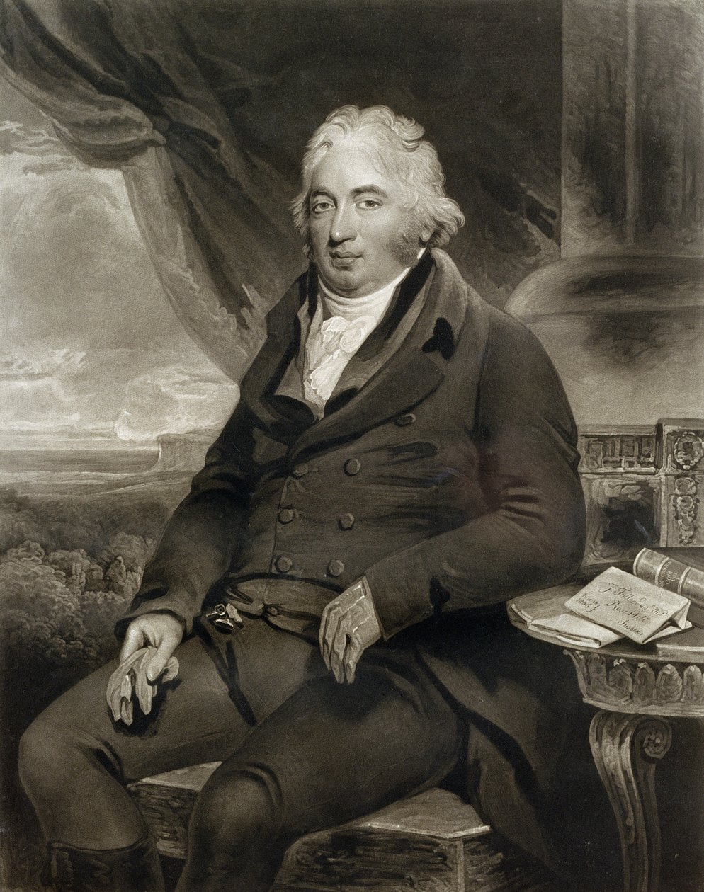 J. Fuller Esq, M.P., ryl C. Turner, 1808 (mezzotinta) od Henry Singleton