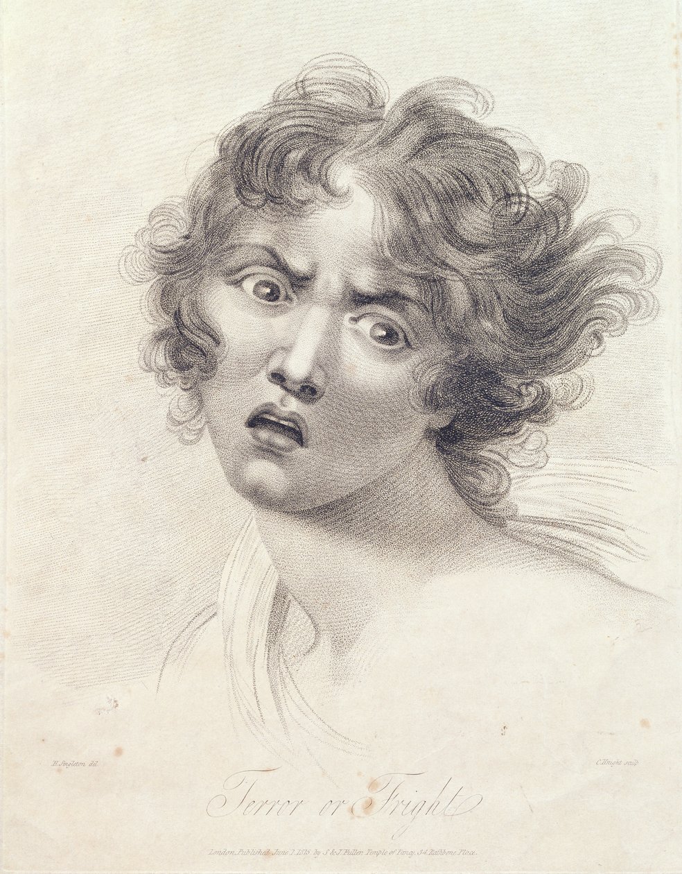 Děs nebo strach, 1815 od Henry Singleton