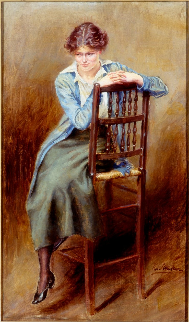 Sedící žena od Henry Straker