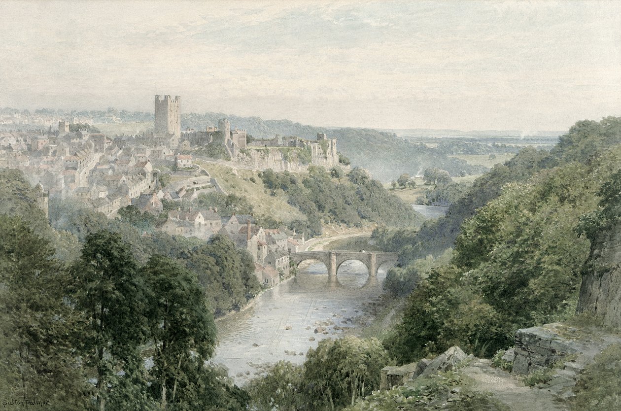 Richmond, Yorkshire od Henry Sutton Palmer